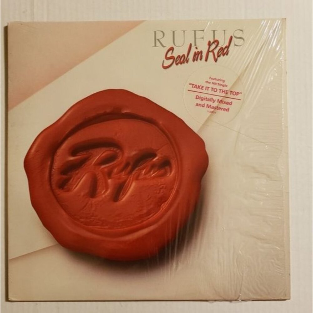 Vinyl Album- Rufus - Seal in red